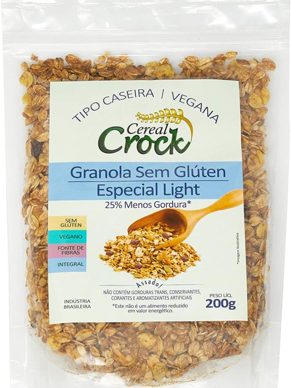 Cereal-Crock-granola-sem-gluten-especial-light-200g