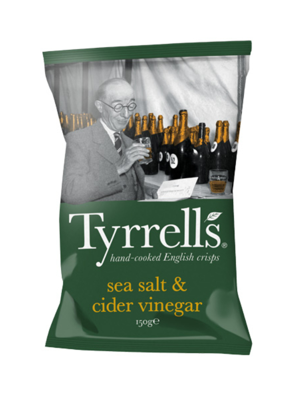 TYRRELLS-batata-Sea-Salt-Vinagre-150g